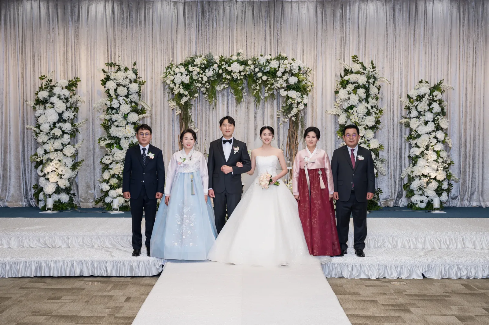 삼성E&A 본식사진원본 원판 — 양가 혼주