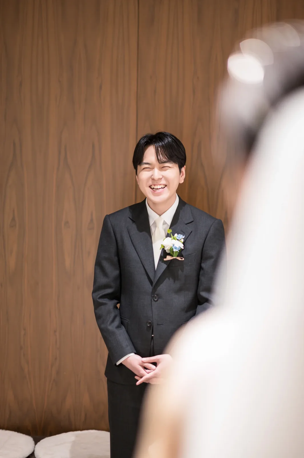 삼성금융캠퍼스 야외본식사진 식전 신랑