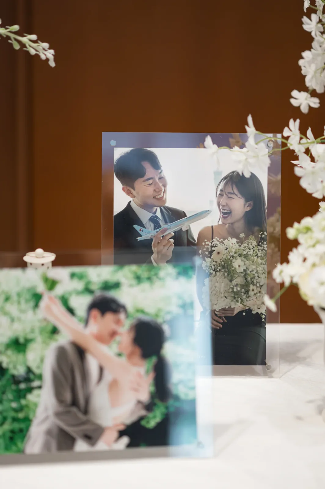 삼성서초사옥 본식사진가격 포토테이블 액자 디테일