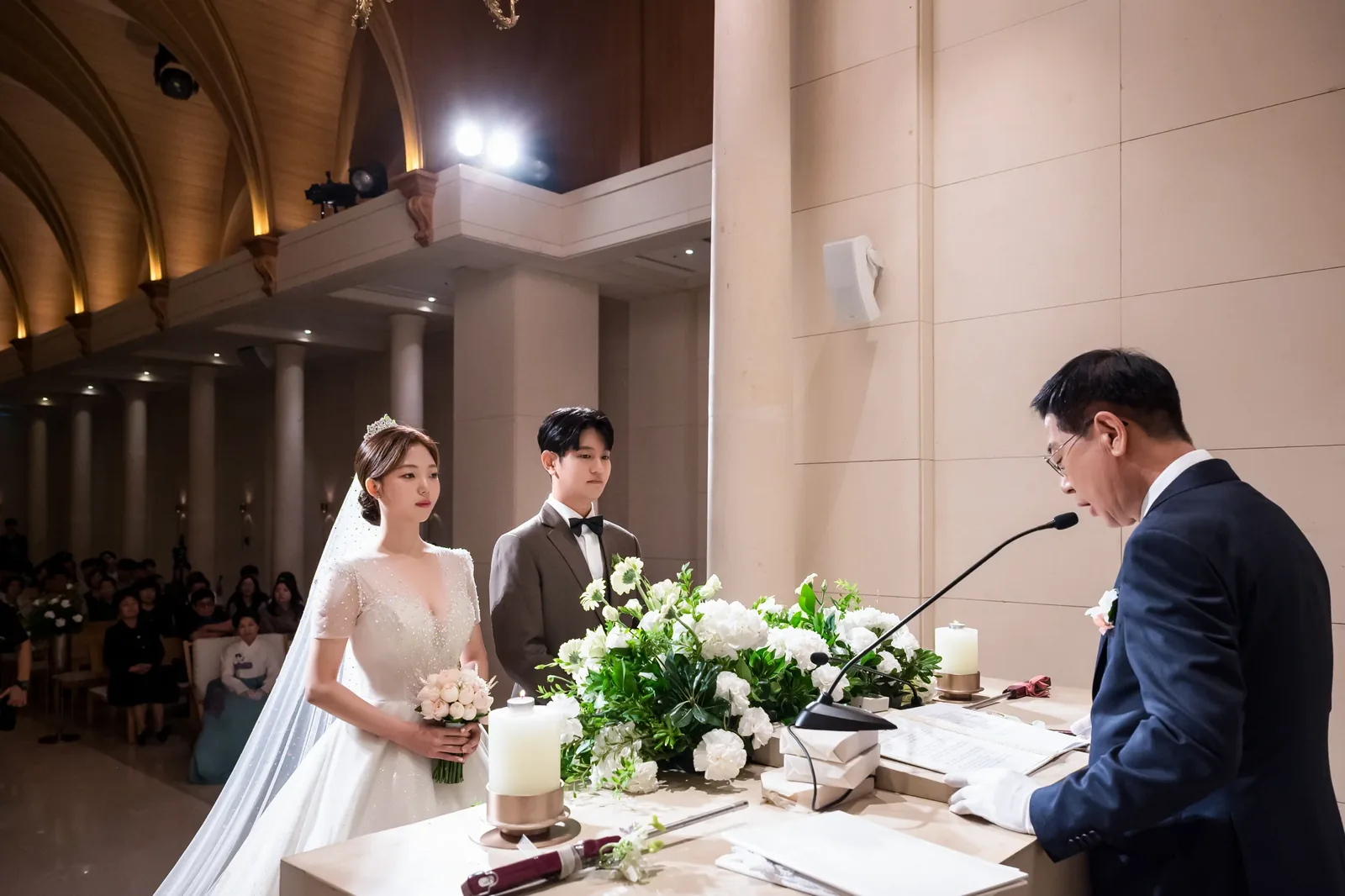 서울 아펠가모 공덕 본식스냅작가가 담은 성혼선언 장면