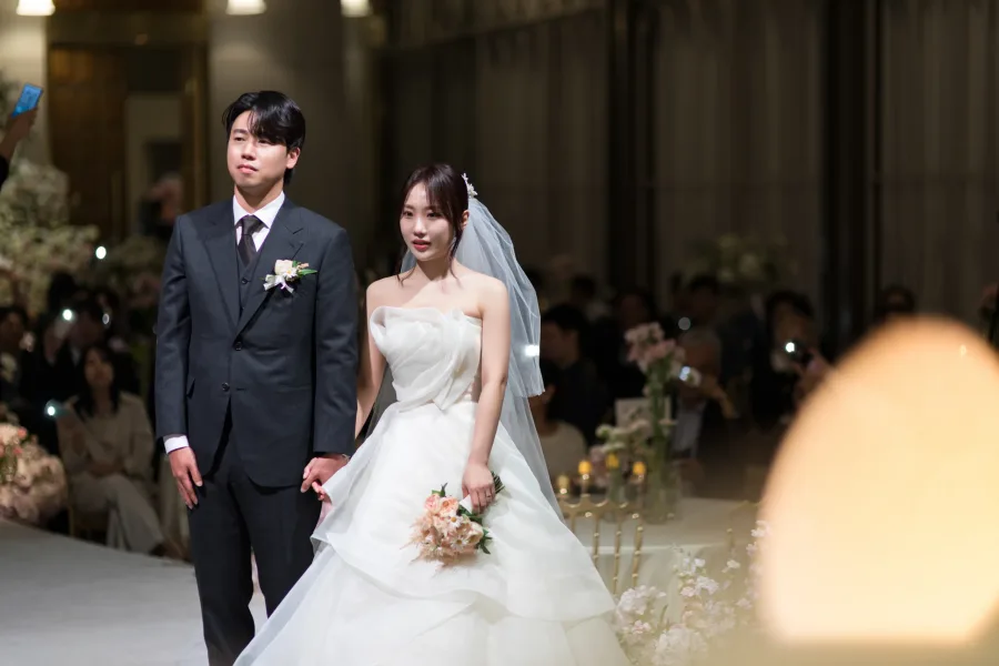 리버사이드 본식사진 예식 촬영 현장